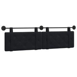 Tête de lit suspendue Noir Velours 625934625934