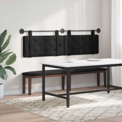 Tête de lit suspendue Noir Velours 625934625934