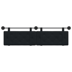 Tête de lit suspendue Noir Velours 625934625934