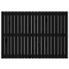 Tête de lit murale Noir 127,5x3x90 cm Bois massif de pin 625935625935