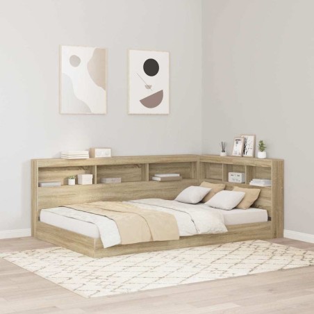 Tête de lit de rangement Chêne Sonoma 207,5 x 137,5 x 76,5 cm 625939625939