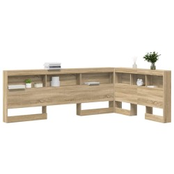 Tête de lit de rangement Chêne Sonoma 207,5 x 137,5 x 76,5 cm 625939625939
