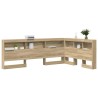 Tête de lit de rangement Chêne Sonoma 207,5 x 137,5 x 76,5 cm 625939625939