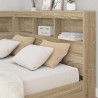 Tête de lit de rangement Chêne Sonoma 207,5 x 137,5 x 76,5 cm 625939625939