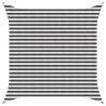 Voile d'ombre Anthracite et blanc 3 x 3 m HDPE 625943625943