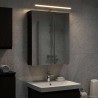 Armoire Miroir de Salle de Bain Chêne noir 50 x 14,5 x 70 cm 625944625944