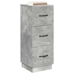Armoire à tiroirs Gris béton 33 x 34,5 x 87 cm 625955625955