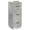 Armoire à tiroirs Gris béton 33 x 34,5 x 87 cm 625955625955