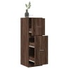 Armoire apothicaire chêne marron 40x41x118 cm bois d'ingénierie 625958625958