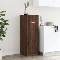 Armoire apothicaire chêne marron 40x41x118 cm bois d'ingénierie 625958625958