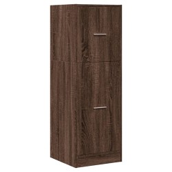 Armoire apothicaire chêne marron 40x41x118 cm bois d'ingénierie 625958625958