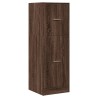 Armoire apothicaire chêne marron 40x41x118 cm bois d'ingénierie 625958625958