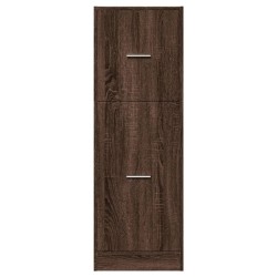 Armoire apothicaire chêne marron 40x41x118 cm bois d'ingénierie 625958625958