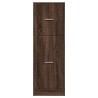 Armoire apothicaire chêne marron 40x41x118 cm bois d'ingénierie 625958625958