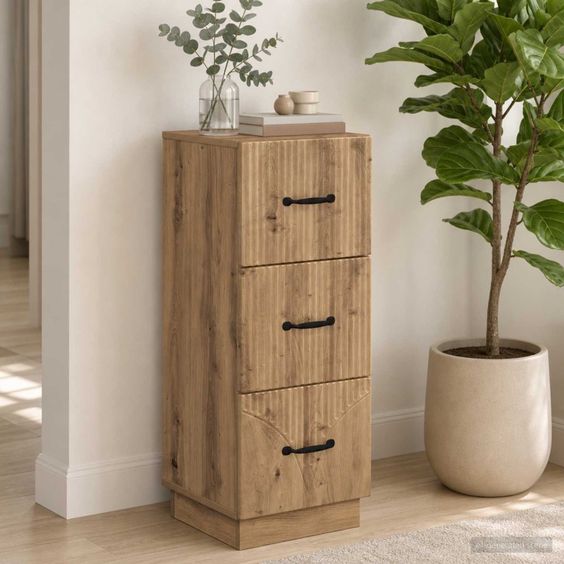 Armoire à tiroirs 33 x 34,5 x 87 cm Bois d'ingénierie 625959625959