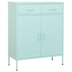 Armoire de rangement Vert menthe 80x35x101,5 cm Acier 625961625961