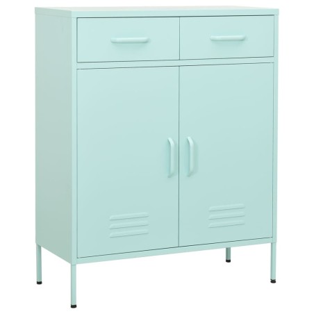 Armoire de rangement Vert menthe 80x35x101,5 cm Acier 625961625961