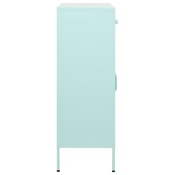 Armoire de rangement Vert menthe 80x35x101,5 cm Acier 625961625961
