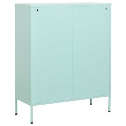 Armoire de rangement Vert menthe 80x35x101,5 cm Acier 625961625961