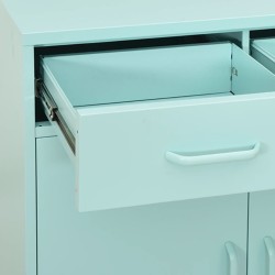 Armoire de rangement Vert menthe 80x35x101,5 cm Acier 625961625961