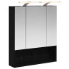 Armoire Miroir de Salle de Bain Chêne noir 60 x 14.5 x 70 cm 625968625968