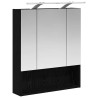 Armoire Miroir de Salle de Bain Chêne noir 60 x 14.5 x 70 cm 625968625968