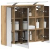 Armoire Miroir de Salle de Bain Chêne artisan 625969625969