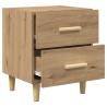 Armoire de lit 2 pc Chêne artisanal 40 x 35 x 47.5cm 625971625971