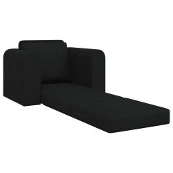 Canapé-Lit Noir 98 x 71 x 83 cm tissu 625979625979