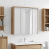 Armoire Miroir de Salle de Bain Chêne artisan 625983625983