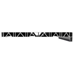 Appui de fenêtre Anthracite avec grain de bois 80 x 30 x 4,5 cm 625985625985