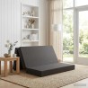 Canapé-lit pliable 120 x 67 x 45 cm Gris foncé 625987625987