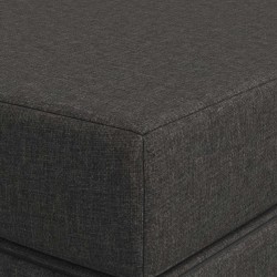 Canapé-lit pliable 120 x 67 x 45 cm Gris foncé 625987625987