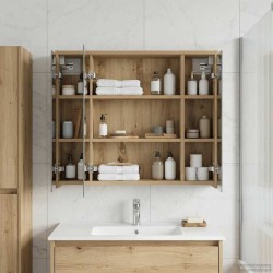 Armoire Miroir de Salle de Bain Chêne artisan 625993625993