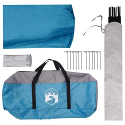 Tente de fête Bleu 500 x 500 x 350 cm Polyester et Acier 625994625994