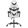 Chaise de jeu Blanc et noir Similicuir 625995625995