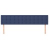 Têtes de lit Bleu 200x5x78/88 cm Tissu 625996625996