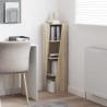 Meuble d'angle Chêne Sonoma 27,5x27x102cm Bois d'ingénierie 626014626014