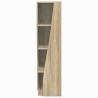 Meuble d'angle Chêne Sonoma 27,5x27x102cm Bois d'ingénierie 626014626014