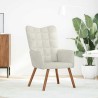 Chaise de relaxation crème velours 626018626018