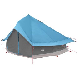 Tente Tipi avec toit Bleu 700 x 700 x 395 cm Polyester et Acier 626019626019