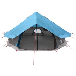 Tente Tipi avec toit Bleu 700 x 700 x 395 cm Polyester et Acier 626019626019