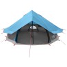 Tente Tipi avec toit Bleu 700 x 700 x 395 cm Polyester et Acier 626019626019