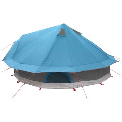 Tente Tipi avec toit Bleu 700 x 700 x 395 cm Polyester et Acier 626019626019