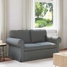 Canapé Gris foncé 155 x 82 x 80 cm tissu 626021626021