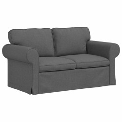 Canapé Gris foncé 155 x 82 x 80 cm tissu 626021626021