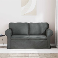 Canapé Gris foncé 155 x 82 x 80 cm tissu 626021626021