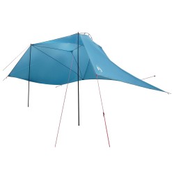 Tente de voiture avec toit Bleu 350 x 250 cm Polyester et Acier 626028626028