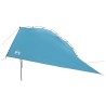 Tente de voiture avec toit Bleu 350 x 250 cm Polyester et Acier 626028626028