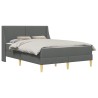 Cadre de lit avec matelas avec tête de lit Polyester 626030626030